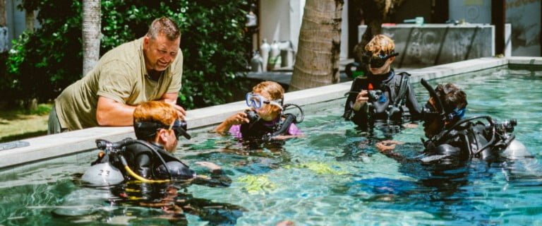 Bubblemaker Scuba diving for kids